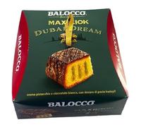 Maxiciok Dubai Dream, Ceema al Pistacchio e Cioccolato Bianco con Pasta Kadayif 650Grammi
