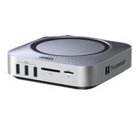 Maxidok Docking station 10-in-1 Mac Mini Thunderbolt 5 argento