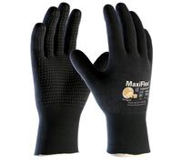MaxiFlex Endurance 42-847 Nitrile Schiuma a Punti Completamente Guanti Nero