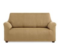 MAXIFUNDAS | Copridivano elasticizzato a 2 posti, colore lino, copridivano extra morbido, antiscivolo ed elastico, modello Inca