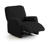 MAXIFUNDAS | Copridivano elasticizzato per poltrona relax colore nero - Copridivano extra morbido, antiscivolo ed elastico, copridivano elasticizzato modello Inca