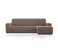 MAXIFUNDAS FUNDAS DE SOFA & CHAISE LONGUE. Fodera per chaise longue, super elastica, con braccio destro corto (Mirando di fronte), lino. Copridivano super elastico Chaise Longue