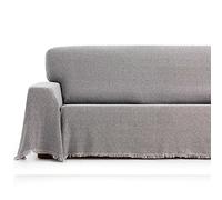 MAXIFUNDAS | Plaid 230 x 260 valida per divano o letto, copriletto multiuso Mags colore grigio - Plaid divano al tatto extra morbido e comfort totale - Plaid per letto Made in Spain