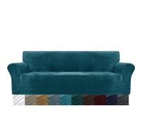 MAXIJIN Copridivano extra large in velluto spesso, 4 posti, super elastico, antiscivolo, grandi dimensioni, per cani e gatti, 1 pezzo, XL