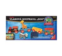 MAXIM set ferroviario con gli animaletti dello zoo