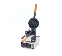 Maxima Gastro - Piastra per waffle a nido d'ape, 1 pezzo, 175 x 200 mm (per waffle), con timer, 1500 Watt
