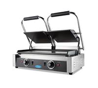 Maxima Griglia a contatto Gastro - Liscio - Doppia piastra - 2 x 22 cm