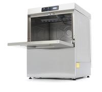 Maxima Horeca Lavastoviglie - 50 x 50 cm - Con Scarico, Lucido e Pompa di Sapone - Display Digitale - 230V