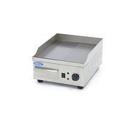 Maxima Piastra Gastro - Mezzo/Mezza - 36 cm - con paraspruzzi - 2000 Watt