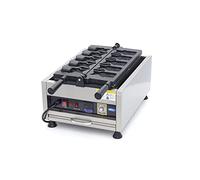 Maxima Taiyaki - Piastra digitale per waffle a forma di pesce, 5 pezzi