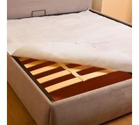 MAXIME MAISON - Coprirete Una Piazza e Mezza Francese 140x200 in Feltro con Lacci agli Angoli, Materiale Anallergico e Antiacaro, Traspirante, Manifattura Made in Italy