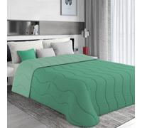 MAXIME MAISON - Piumone Una Piazza e Mezza (300gr/mq) Trapunta Una Piazza e Mezza Invernale, Coperta Calda in Microfibra, Copriletto Moderno per Stagioni Fredde, Design Double Face, Made in Italy