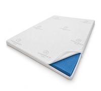 MAXIME MAISON - Topper Matrimoniale 150x200 Memory Foam da 5 cm (Medio/Rigido) Antiacaro e Anallergico: Il Topper che Promette Sogni d'Oro