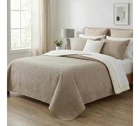 MAXIME MAISON - Trapuntino Una Piazza e Mezza per la Mezza Stagione ti Accompagnerà dalla Primavera all'Autunno, Copriletto Estivo da 100gr/mq, in Morbida Microfibra Leggera (Panna)