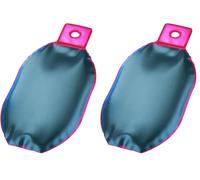 Maximex 7116500 Borsa dell'Acqua Calda Exquisit Moorgel, Velluto, Rosso (Confezione da 2)