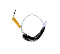 Maximex 7117001500 Spazzola Piatta per Radiatori, Flexibel, Poliammide, Nero