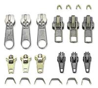 Maximex 7512500 Kit Riparazione Cerniere, 22 Pezzi, Metallo Zincato, Argento