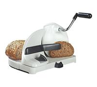 Maximex 7519500 Affettatrice Per Il Pane con Manovella, Acciaio Inossidabile, Argento