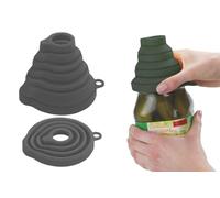 Maximex Apricoperchio in silicone pieghevole, apribottiglie flessibile in silicone, comodo avvitamento di marmellate, conserve e cetrioli, si adatta a tutte le dimensioni dei coperchi comuni