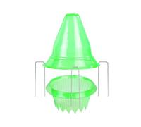 Maximex Campana per Piante 3in1, Set da 15 Pezzi, Protezione dal Gelo, dagli Uccelli e dalle lumache in Giardino, 3 Campane di Coltivazione per piantine, Ø 27 x 25 cm, plastica Pet, Verde