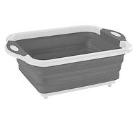 Cesta Multifunzione Pieghevole Salvaspazio Con Tappo Per Drenaggio Acqua