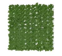 Maximex Schermo Privacy edera Artificiale Verde Schermo Privacy Giardino 100x100 cm con Fascette in plastica PE Poliestere Nylon Resistente UV