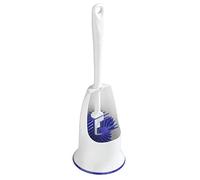Maximex Scopino igienico per WC con porta scopino, autopulente, in plastica (TPR), 13,5 x 41,8 x 13,5 cm, viola