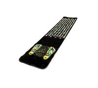 Maximex Tappetino massaggiante per riflessologia, per una localizzazione precisa dei punti riflessi, delicato sulla pelle, con pietre piacevoli, 175 x 0,6 x 35 cm