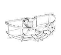 Maximex Wenko 25679100 Asta Doccia Rotonda Caddy Floresta, Lucido/Argento Lucido