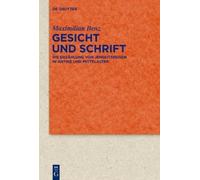 Maximilian Benz Gesicht und Schrift (Tascabile)