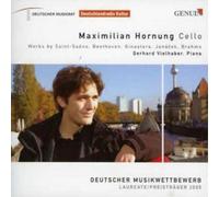 Maximilian Hornung Works for Cello and Piano (Vielhaber, Hornung) (CD) Album
