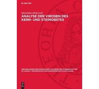 Maximilian Klinkow Analyse der Virosen des Kern- und Steinobs (Copertina rigida)