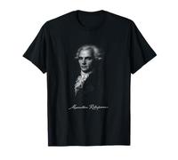 Maximilien Robespierre Rivoluzione Francese Ritratto Maglietta