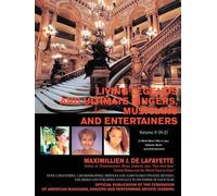 Maximillien J D Living Legends and Ultimate Singers, Musicians and E (Tascabile)