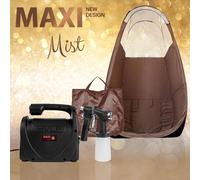 Maximist Evo 'Elite Serie ' Spray Abbronzatura Kit Con Marrone Tenda