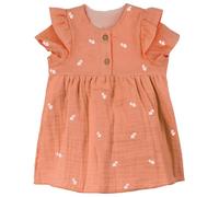 maximo - Baby Girl's Kleid S/S Musselin Stick Futter - Abito 86/92 fuchsia