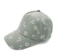 maximo - Kids' Mini Girl Cap - Daisy Hook-and-Loop Closure - Cappellino 47-49 cm grigio