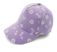 maximo - Kids' Mini Girl Cap - Daisy Hook-and-Loop Closure - Cappellino 51-53 cm lilla