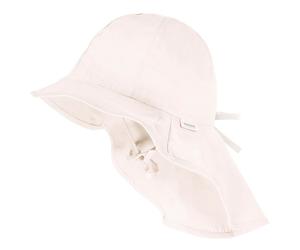 maximo - Kid's Mini Girl Flapper with Bow - Cappellino 53 cm bianco