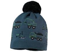 maximo - Mini Boys' Beanie with Pom-pom - Berretto 45-47 cm blu