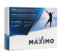 Maximo RiseUp | integratore Virilità Uomo | Taurina, Maca, Zinco, 30 Compresse