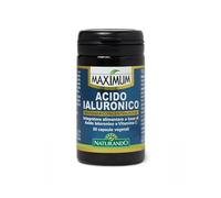 Maximum ACIDO IALURONICO Integratore alimentare con Vitamina C, per il mantenimento della pelle e supporto delle cartilagini- 30 capsule vegetali