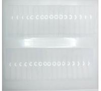 Maximum Security - 3 lenti di ricambio sensore esterno Out smart Outsmart plasti