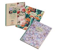 Pigna Nature Flowers 3pz Maxi Quaderno Spirale Rig.T5 A4 4 Fori 180gr/mq 120fg C