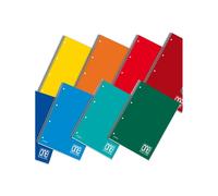 Maxiquaderno One Color - A4+ - forato - microperforato - quadretto 4 mm - 60 fog