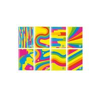 Maxiquaderno One Color Fantafluo - spiralato - A4 - 5 mm - 60 fogli - 80 gr - Bl