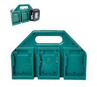 Maxitino - Custodia per batteria a 6 slot per Makita 18 V, portatile e robusta, può contenere 6 batterie per borse degli attrezzi e cantiere, facile da riporre e trasportare (batteria non inclusa)