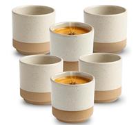 Maxito tazzine caffè in gres da 100 ml set da 6 per amanti del caffè - tazze caffè e espresso - regalo uomo - regalo compleanno
