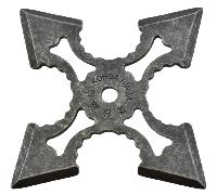 Maxknives NS137 Ninja Shuriken 4 punte acciaio 420 nero