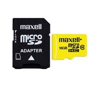 MAXL MicroSD 16GB memorycard Class10 + SD adattatore